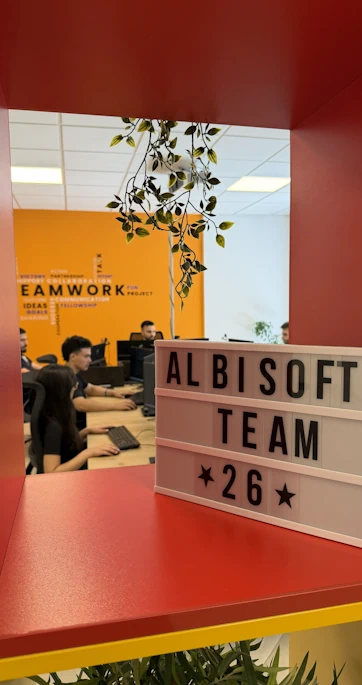 AlbiSoft Team und Zusammenarbeit