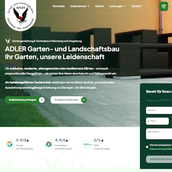 Startseite von ADLER Garten- und Landschaftsbau