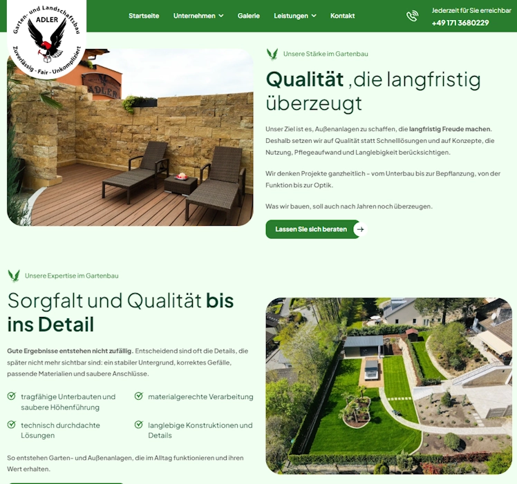 Konzeption und Planung des ADLER Website-Relaunches