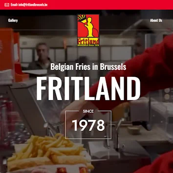 Startseite von Fritland Brussels