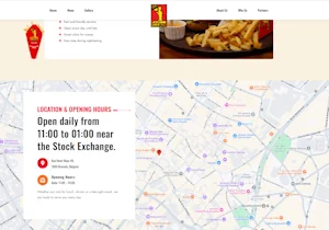 Standort und Öffnungszeiten von Fritland Brussels