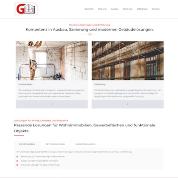 Innenausbau und Sanierungsleistungen der GI Innenausbau GmbH