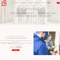 Modernes Webdesign für GJ Fenster und Türen