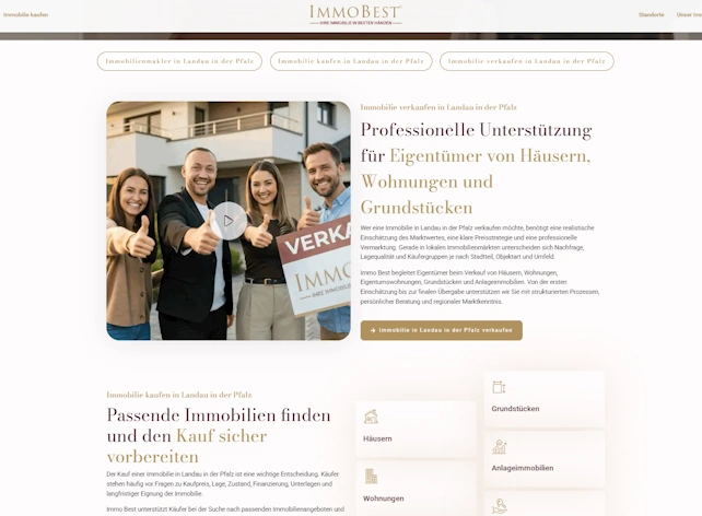 Top-10-Rankings für Immobilienmakler-Suchbegriffe