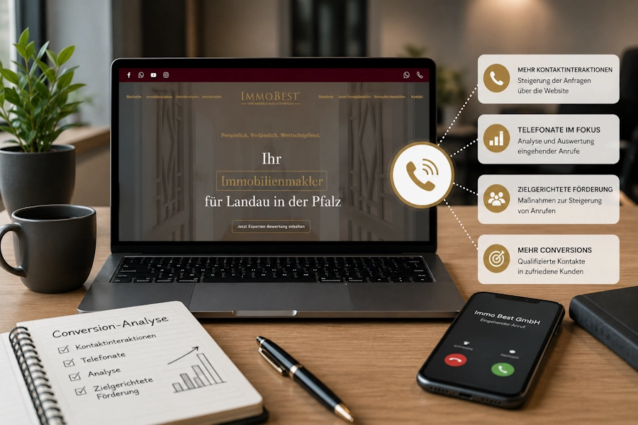 Analyse der Kontaktinteraktionen und Telefonate